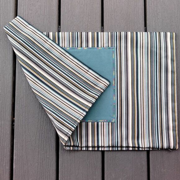 I Love You More Than Bacon 16 x 26 Bolster Dog Lover Striped NEW Throw Pillow - Picture 9 of 11